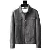 Men's Stylish Faux Leather Jacket