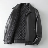 Men's Smart-Casual Leather Jacket