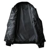 Men's Biker-Style Leather Jacket