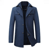 Men's Elegant Wool Winter Jacket