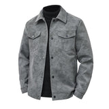 Premium Men's Faux Suede Jacket