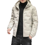 Men's Quilted Jacket with Light Insulation