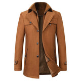 Men's Elegant Wool Winter Jacket