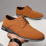Men's Elegant Glossy Dress Shoes
