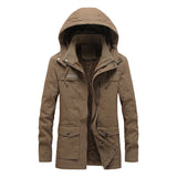Stylish Windproof Men's Winter Jacket
