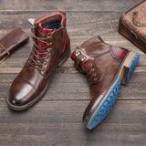 Men's Classic Leather Ankle Boots