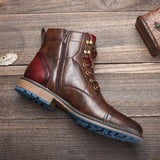 Men's Classic Leather Ankle Boots