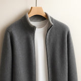 Elegant Men's Soft Knit Cardigan
