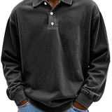 Premium Men's Polo Collar Sweater