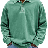 Premium Men's Polo Collar Sweater