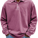 Premium Men's Polo Collar Sweater