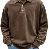 Premium Men's Polo Collar Sweater