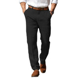 Elegant Men's Linen-Blend Pants
