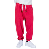Wade Men's Cotton Harem Pants with Japanese Print