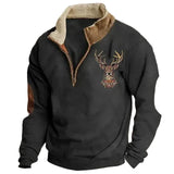 Gordon Men's Vintage-Style Zip Sweater