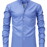 Men's Elegant Striped Shirt