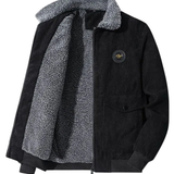 Men's Fleece-Lined Corduroy Jacket