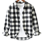 Men's Cotton Plaid Shirt