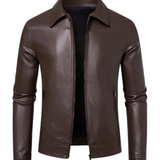 Men's Smart-Casual Leather Jacket