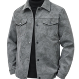 Premium Men's Faux Suede Jacket