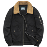 Elegant Men's Quilted Cotton Jacket
