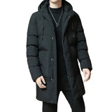 Men's Elegant Long Winter Jacket