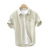 Men's Everyday Short Sleeve Cotton Shirt