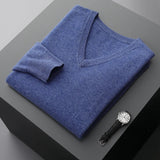 Men's Warm V-Neck Sweater