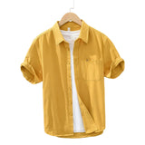 Men's Everyday Short Sleeve Cotton Shirt