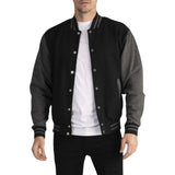 Men's Two-Tone Baseball Jacket