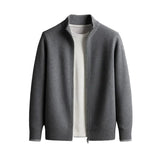 Elegant Men's Soft Knit Cardigan