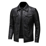 Brian Men's Faux Leather Jacket